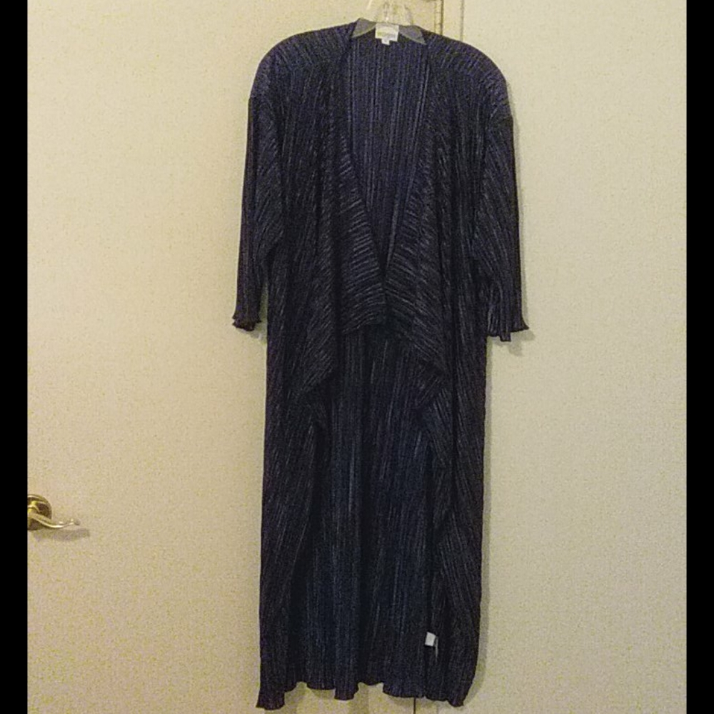 LuLaRoe Navy Blue Shirley